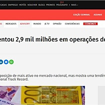 Portugal movimentou 2,9 mil milhes em operaes de M&A desde janeiro